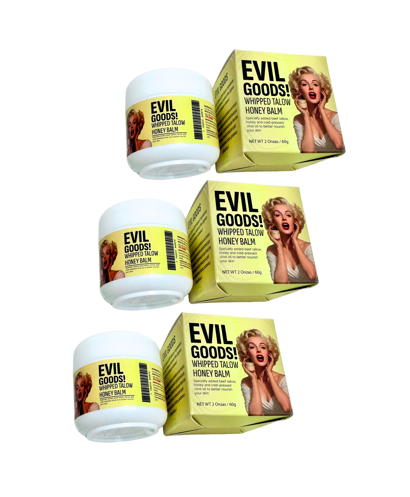 COMBO (3) EVIL GOODS